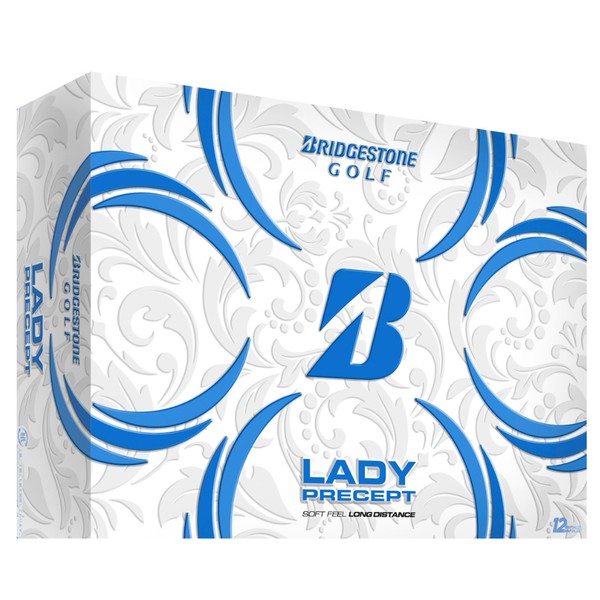 Bridgestone Lady Precept White Golf Balls 